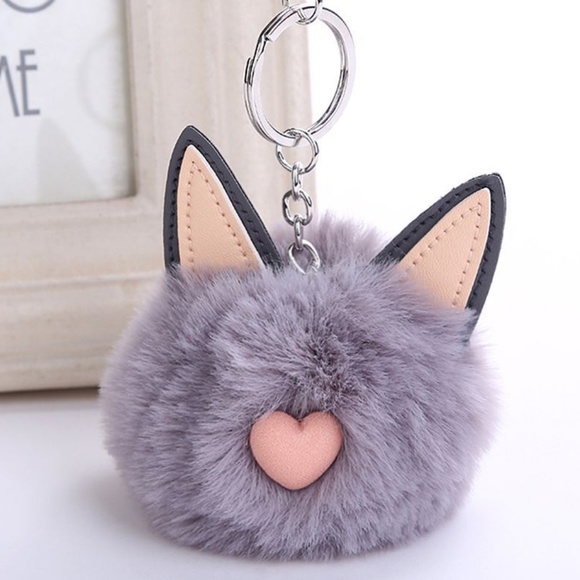 Cinderella's Closet Accessories - Last One! Adorable Kitty Face Handbag Charm